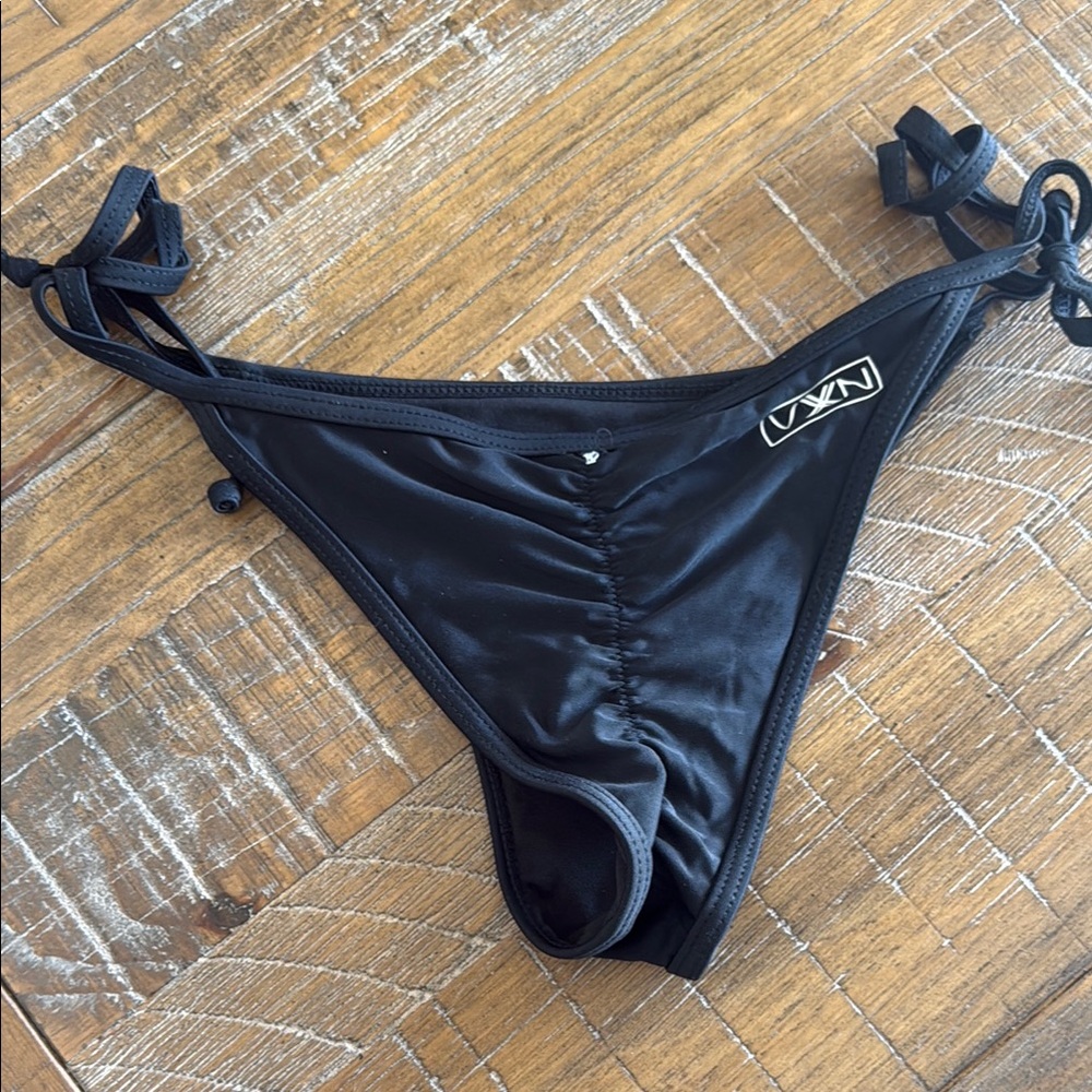 VIXXON / DIXXON Black Bikini Bottom with Side Ties